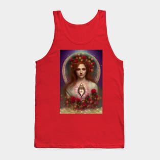 Mary Sacred Heart Tank Top